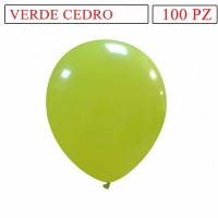 palloncino verde cedro 5 pollici