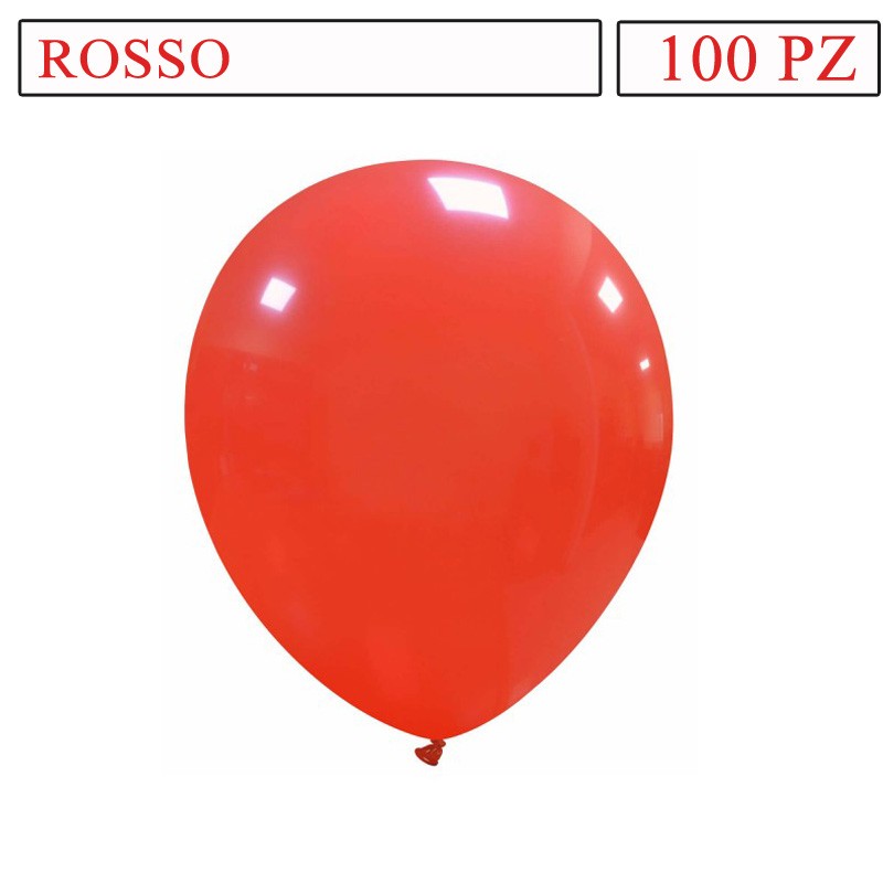 Palloncini Rosso 5 Pollici Cm13 Pz100