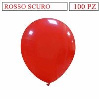palloncino rosso scuro 5 pollici