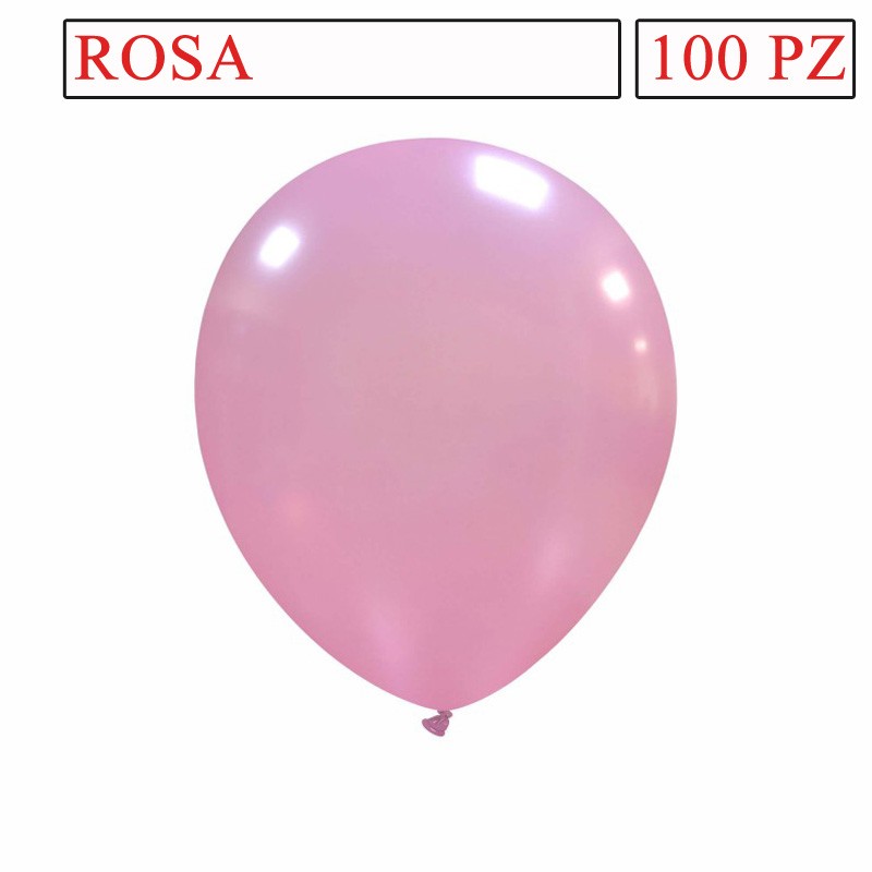 palloncini 5 pollici rosa metal