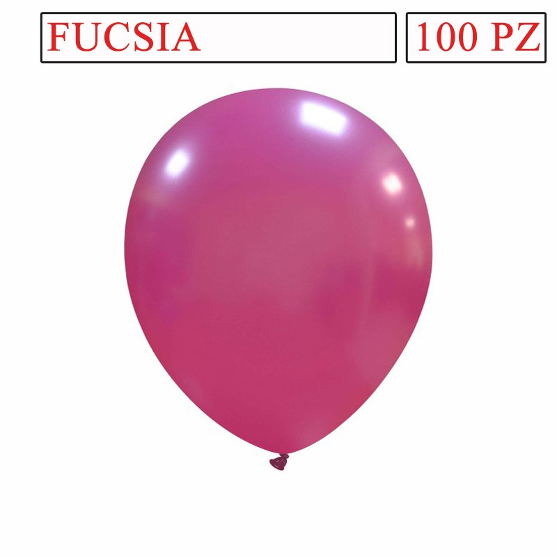 palloncini 5 pollici fucsia metal