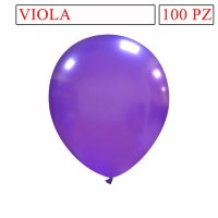 palloncini 5 pollici viola  metal
