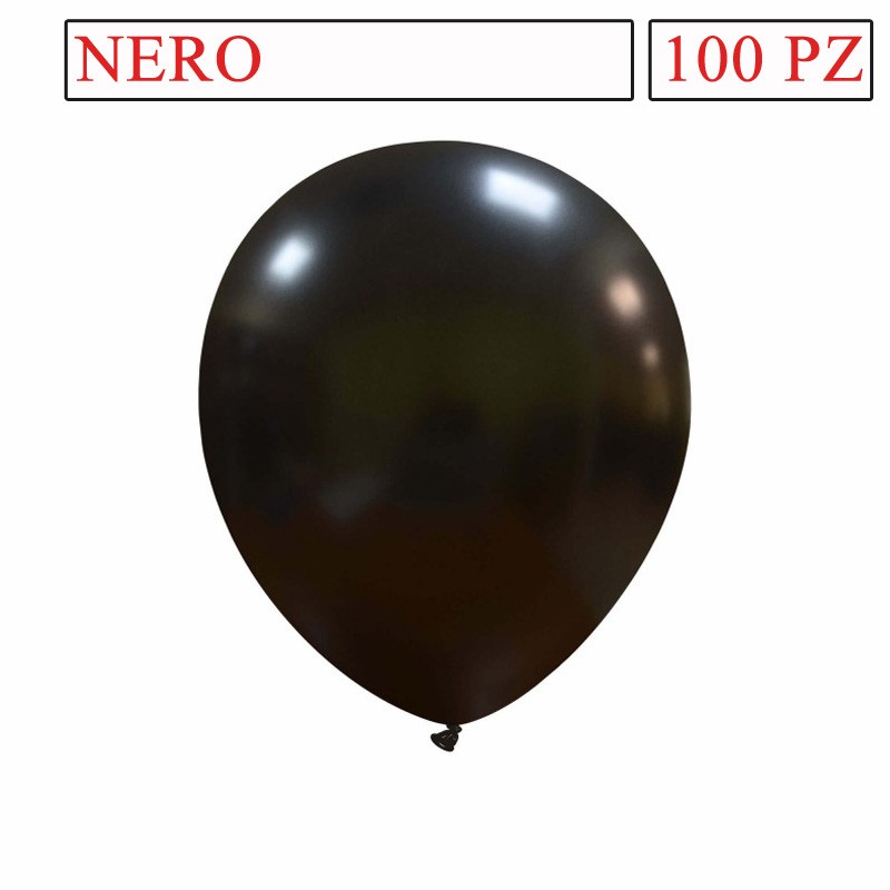 palloncini 5 pollici nero metal