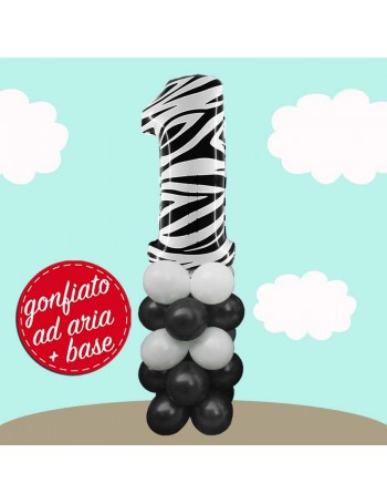 numerone 1 zebra
