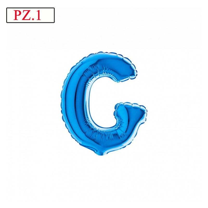 lettera g mini blu
