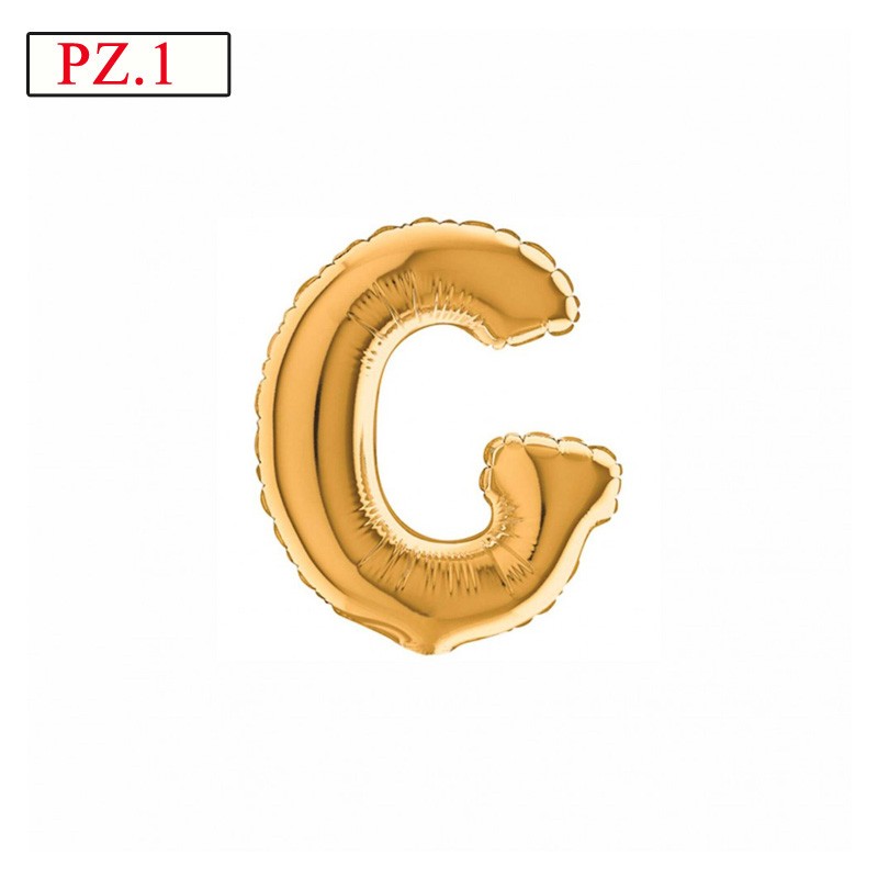 lettera mini g oro