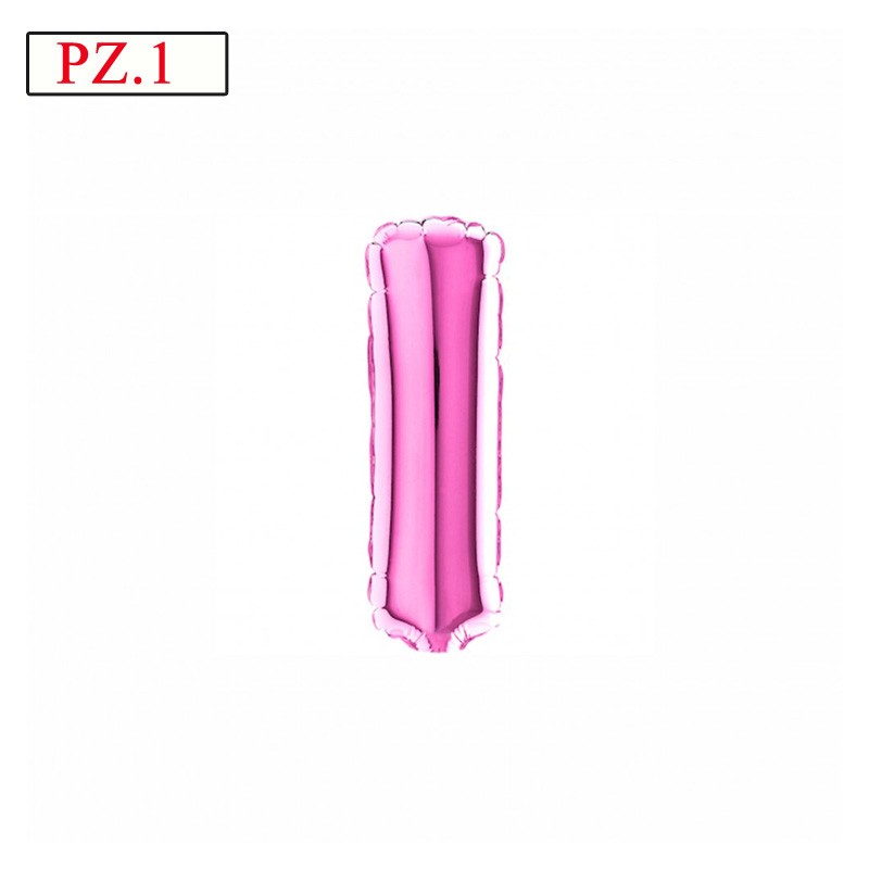lettera I mini fucsia