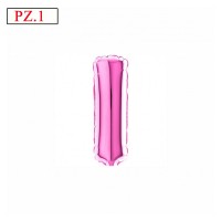 lettera I mini fucsia