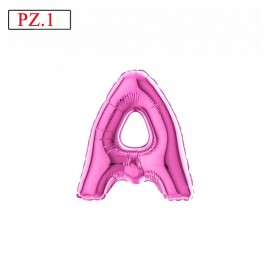 lettera A mini fucsia