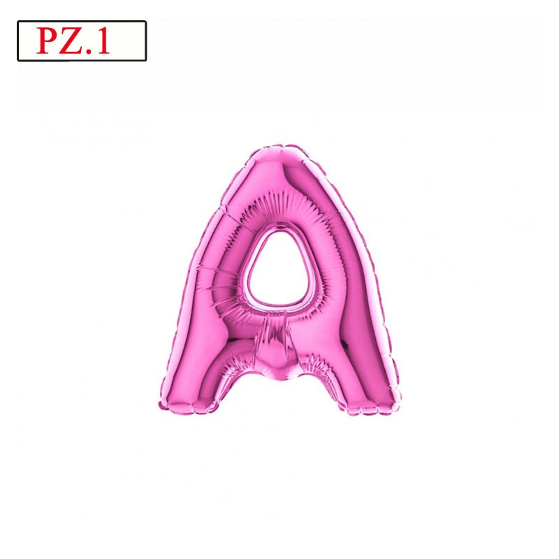 lettera A mini fucsia