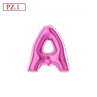lettera A mini fucsia