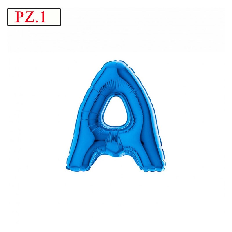 lettera A blu mini