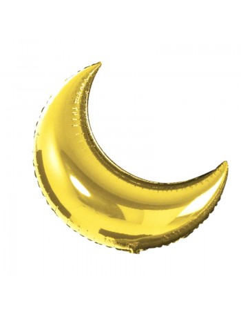palloncino luna oro chiaro
