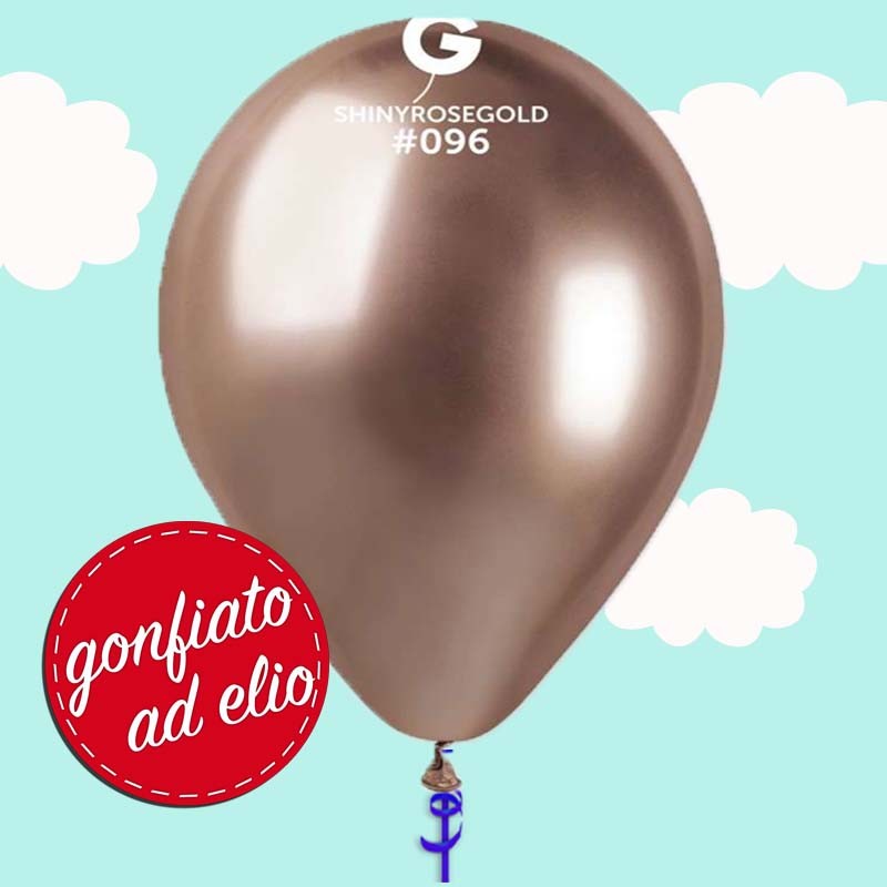 palloncino rosa oro shiny ad elio palloncino rosa oro shiny ad elio