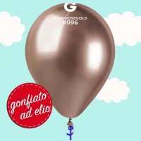 palloncino rosa oro shiny ad elio palloncino rosa oro shiny ad elio