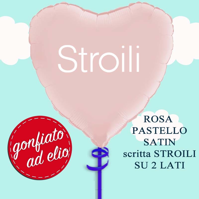 cuore rosa stroili ad elio