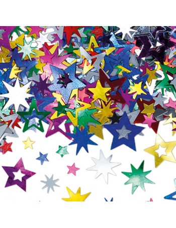 confetti decoro tavolo stelline