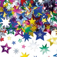 confetti decoro tavolo stelline