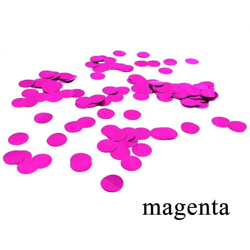 coriandoli metallizzati magenta