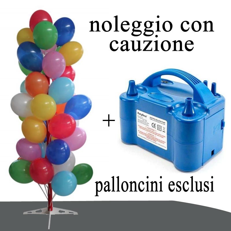 noleggio albero porta palloncini