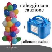 noleggio albero porta palloncini