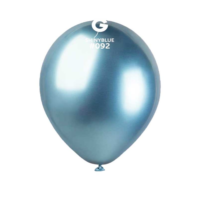 palloncino 5 pollici shiny blu