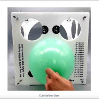 misuratore palloncini cubo