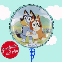 palloncino bluey e bingo ad elio