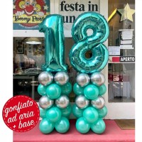 numerone 18 ad aria verde Tiffany