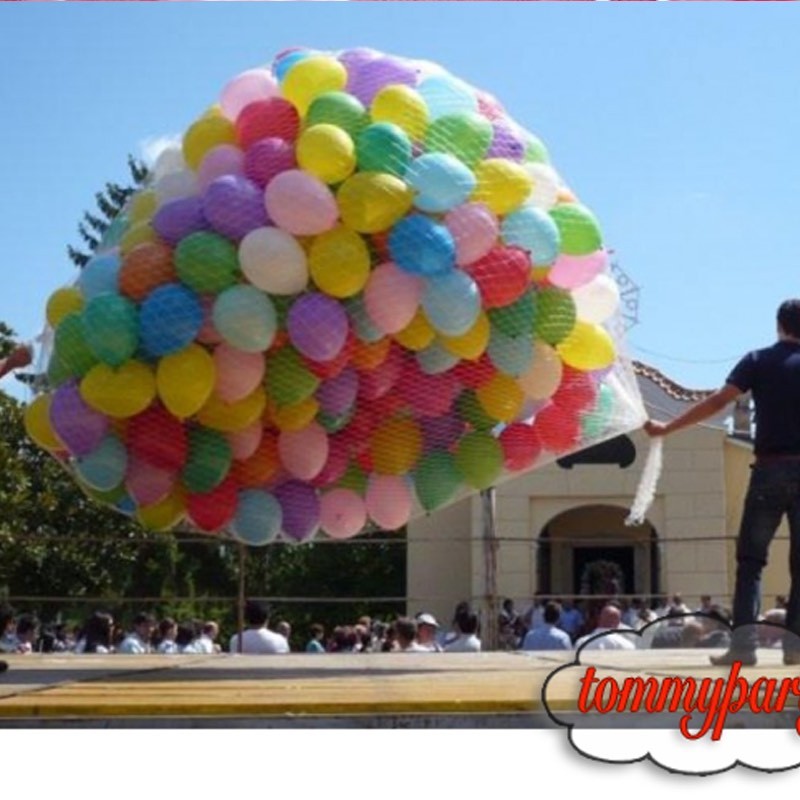 rete per 500 palloncini