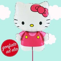 palloncino ad elio di hello Kitty