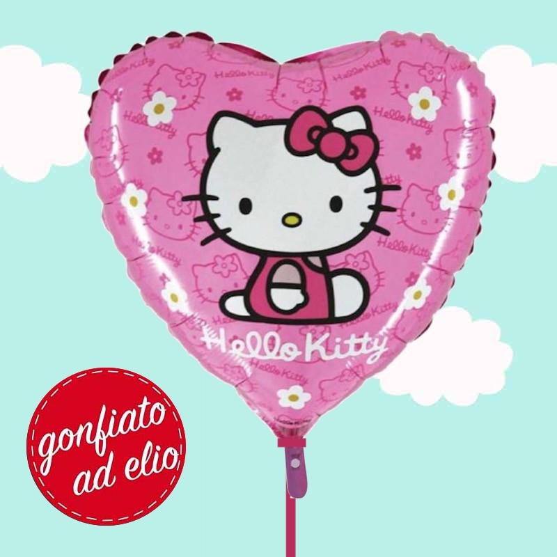 cuore di Hello Kitty ad elio