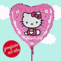 cuore di Hello Kitty ad elio