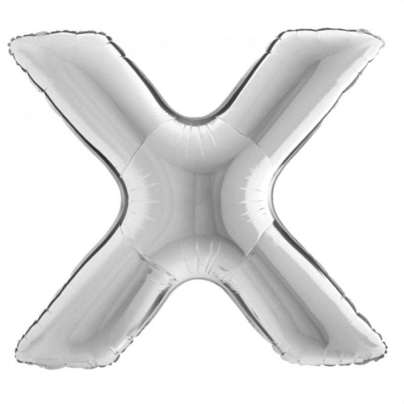 palloncino lettera X maxi