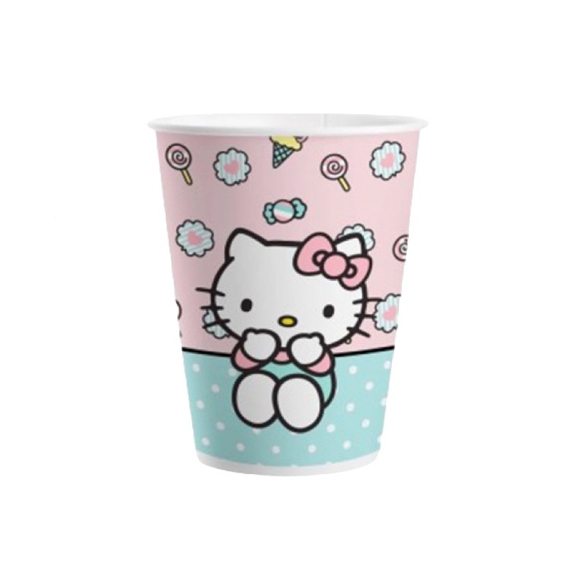 bicchieri hello kitty festa