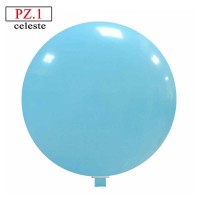 Pallone  cm. 81 celeste rotondo pastello
