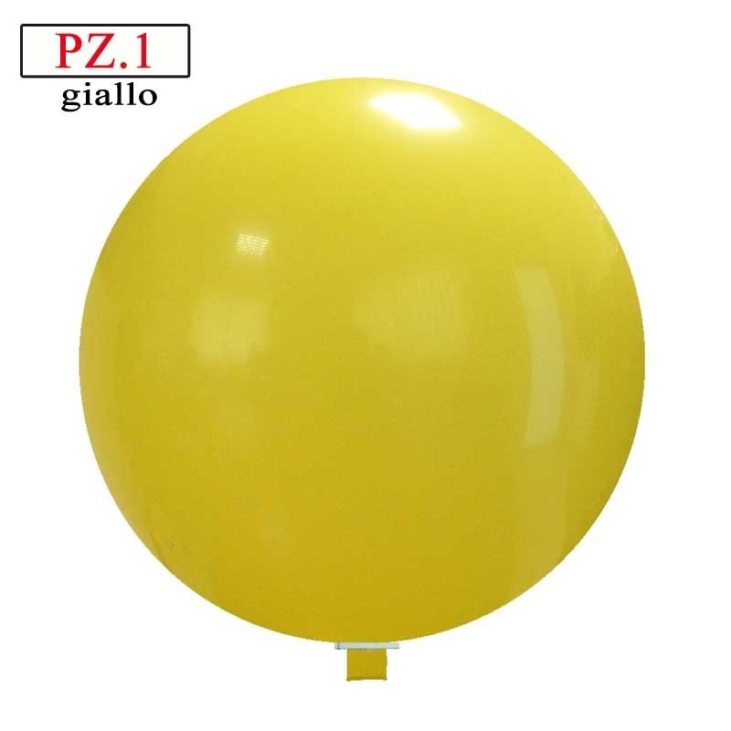 Pallone  cm. 81 giallo rotondo pastello