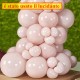 palloncino rosa conchiglia lucido