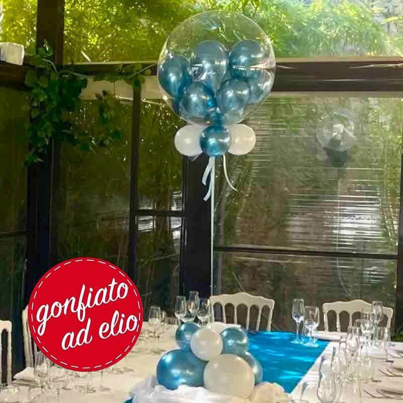 bubble ad elio da 45 cm battesimo