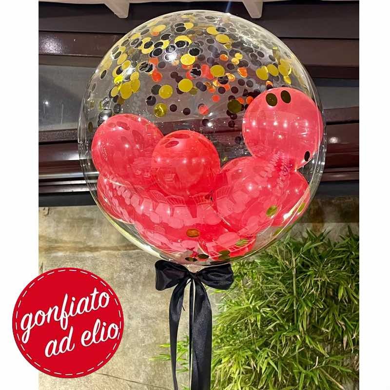 bubble palloncino decoro Laurea