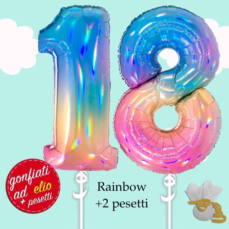 numero 18 rainbow elio
