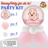 kit palloncini battesimo bimba