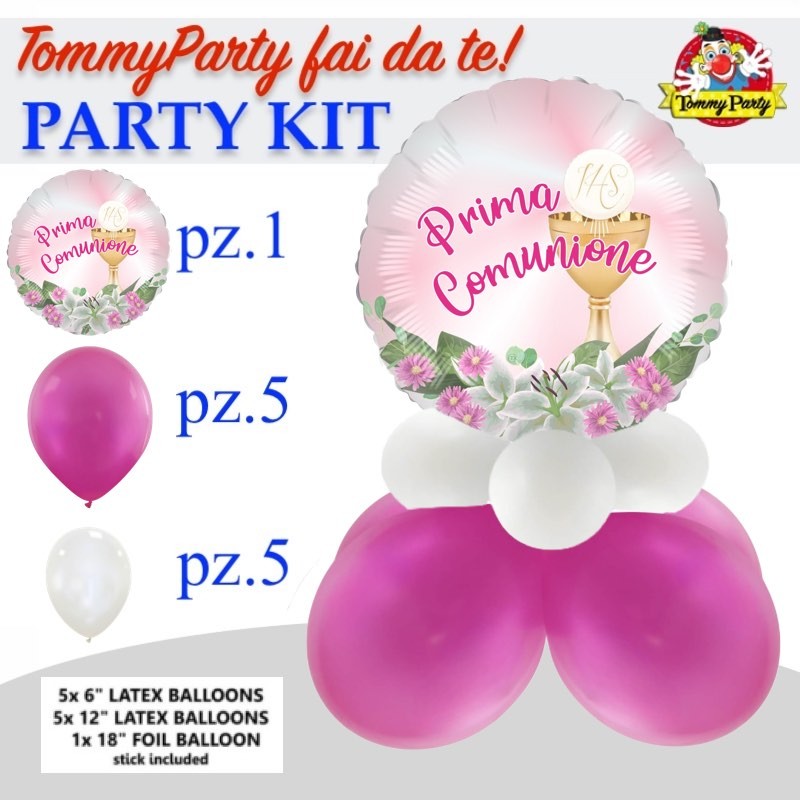 kit composizione prima comunione femminuccia