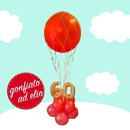 composizione mongolfiera mini