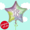 palloncino 18 anni stella ad elio