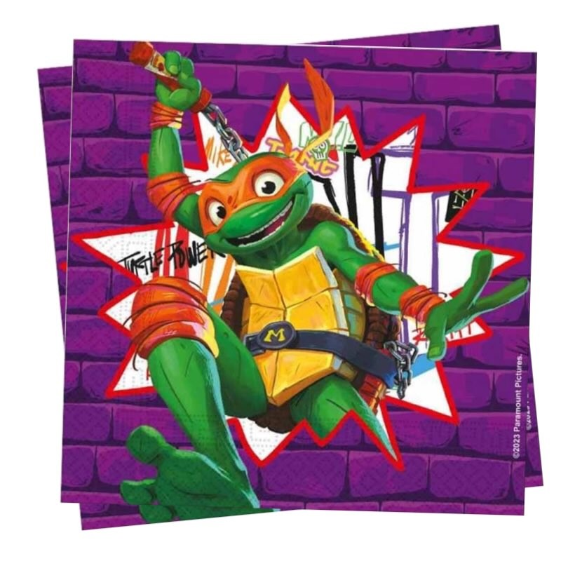 tovaglioli tartarughe ninja
