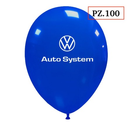 palloncini aziendali pz100 1 lato