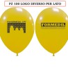 palloncini aziendali con 2 lati diversi