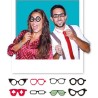 Photo Booth occhiali carta