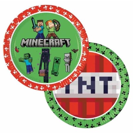 piatti Minecraft grandi